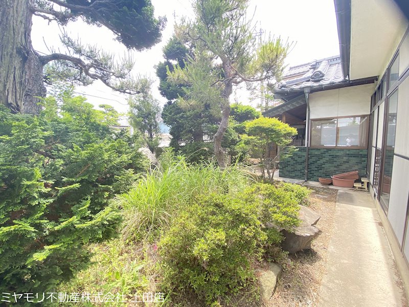 【契約済】上田市生田　中古戸建 現地写真（庭）