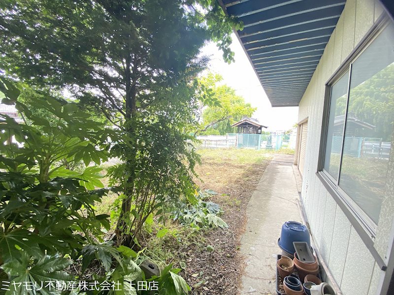 【契約済】上田市生田　中古戸建 現地写真（庭）