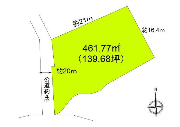 小諸市加増　土地 間取図・土地図