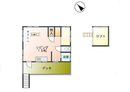 小諸市大久保　中古戸建 間取図・土地図