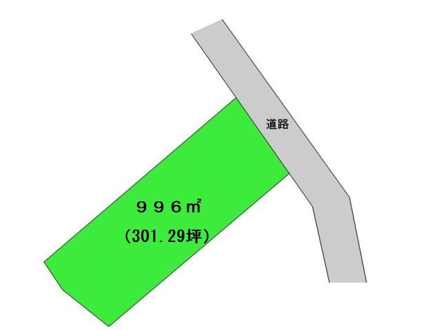 小諸市大久保　土地 間取図・土地図