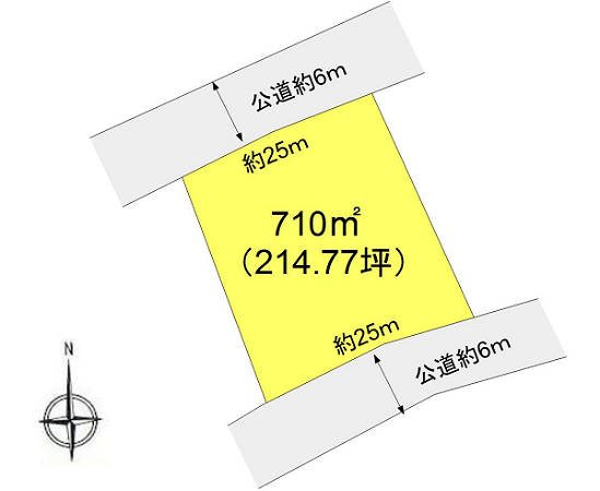 佐久市内山　土地 間取図・土地図