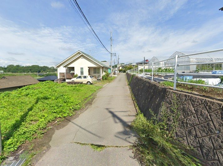 佐久市上平尾　分譲地 現地写真（前面道路含む現地写真）