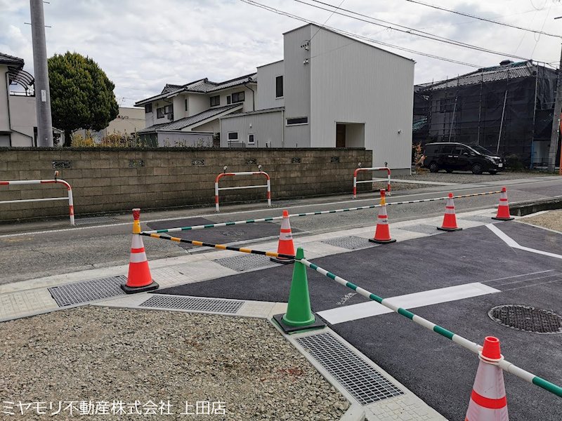 【商談中】　上田市常磐城6丁目　土地 現地写真