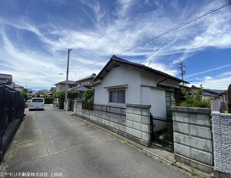 【契約済】上田市緑が丘1丁目　土地 現地写真