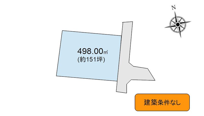長野県上水内郡信濃町野尻 間取図・土地図