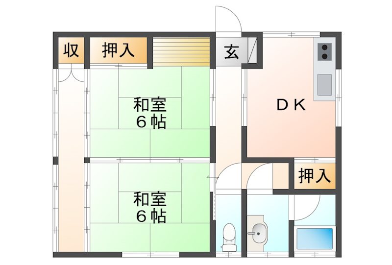 御代田町御代田　中古戸建 間取図・土地図