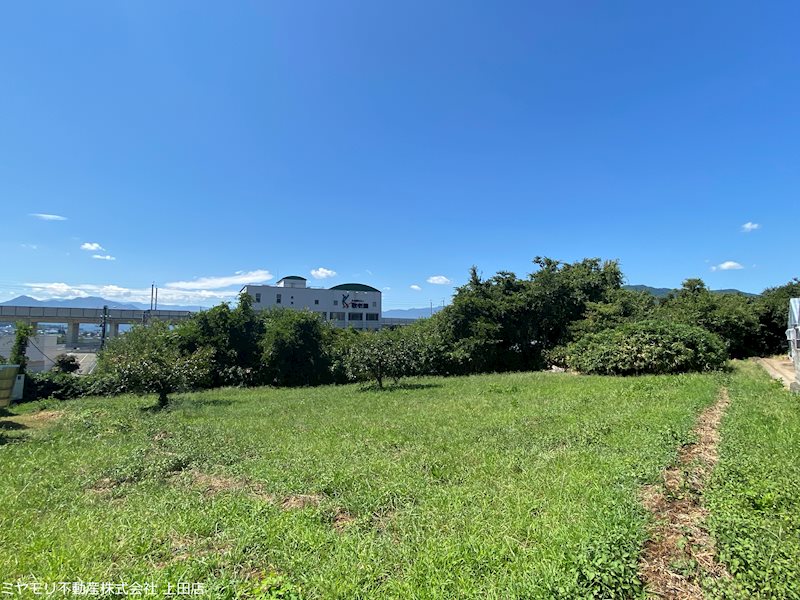 【契約済】上田市常磐城　土地 現地写真
