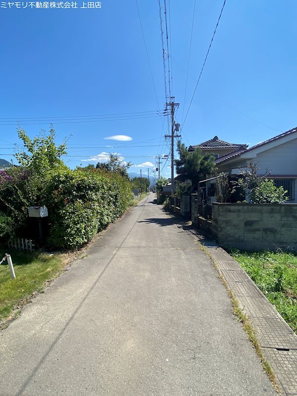 【契約済】上田市常磐城　土地 その他