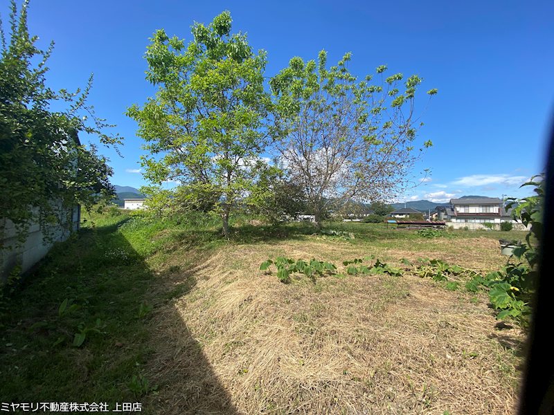上田市前山　土地 現地写真