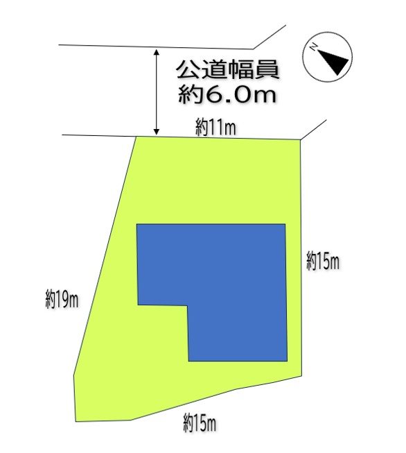 東御市滋野乙　新築戸建(1号棟) 間取図・土地図