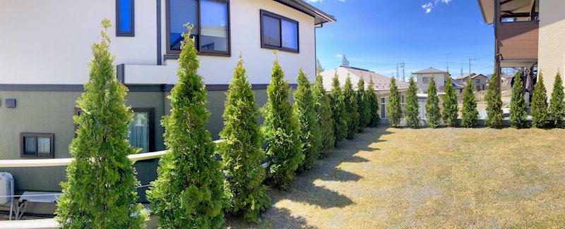東御市滋野乙　新築戸建(1号棟) 現地写真（庭）