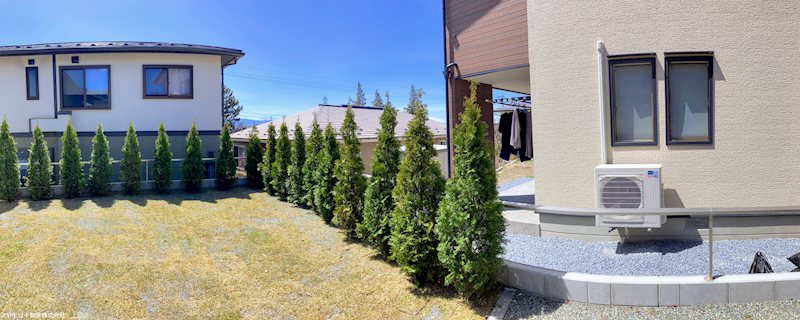 東御市滋野乙　新築戸建(1号棟) 現地写真（庭）