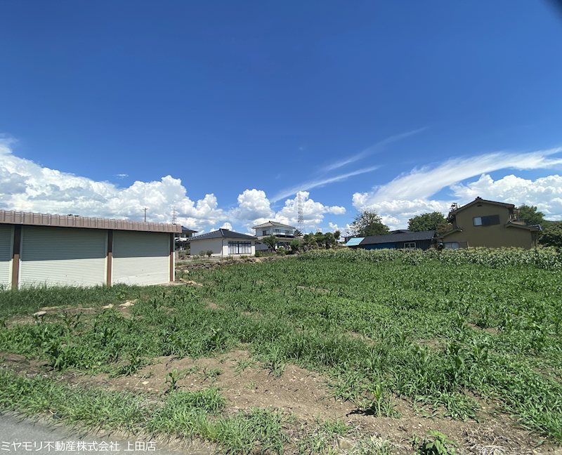 東御市加沢　土地 現地写真