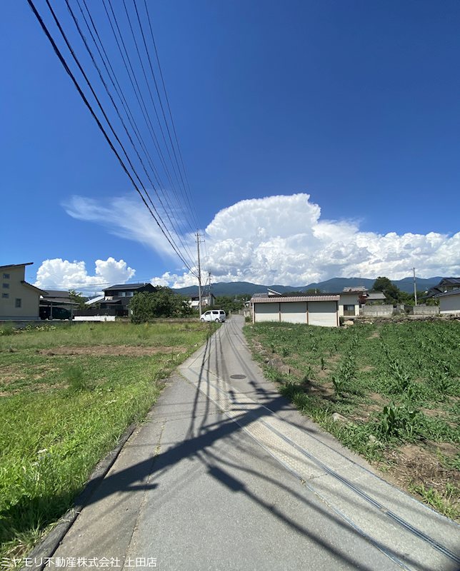 東御市加沢　土地 現地写真