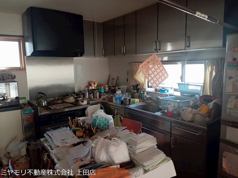 【契約済】　上田市常磐城6丁目　中古戸建 内観写真（キッチン）