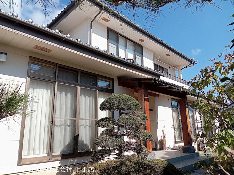 【契約済】　上田市常磐城6丁目　中古戸建 現地写真