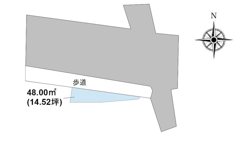 長野県長野市吉田１丁目 間取図・土地図