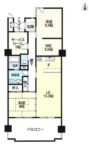 長野県長野市吉田３丁目 間取図・土地図