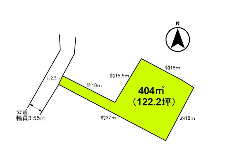 小諸市乙　土地 間取図・土地図