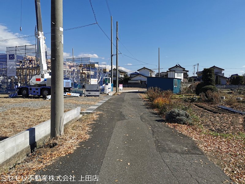 上田市岩下　分譲地 現地写真