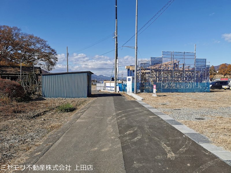 上田市岩下　分譲地 現地写真