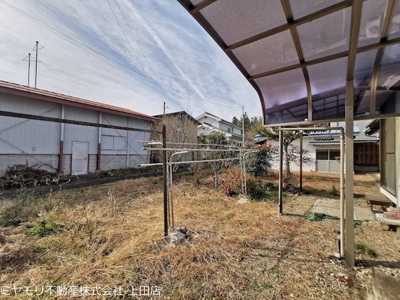 上田市生田　中古戸建 現地写真（庭）