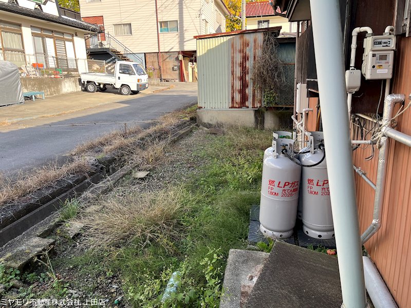 上田市住吉　土地 現地写真（前面道路含む現地写真）