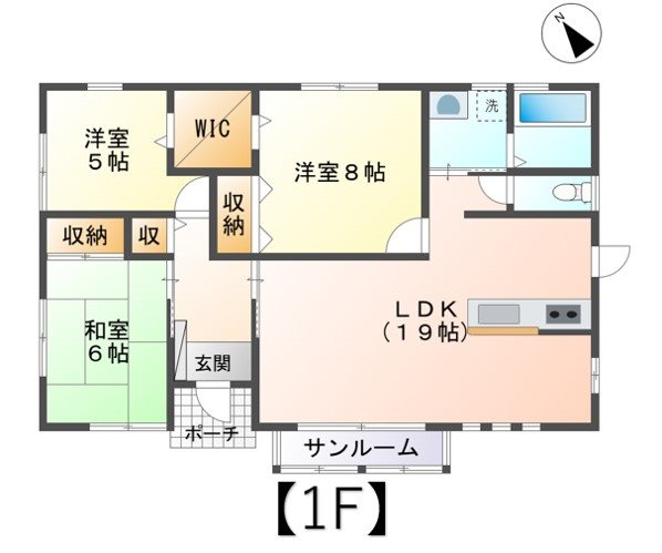 東御市祢津　中古戸建 間取図・土地図
