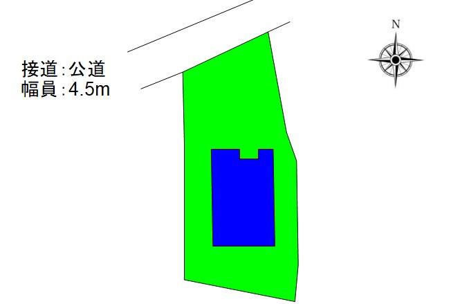 上田市上塩尻　新築戸建 間取図・土地図