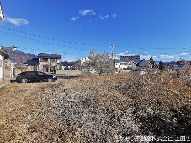 【商談中】　上田市常田3丁目　土地 現地写真