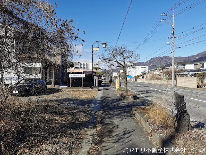 【商談中】　上田市常田3丁目　土地 現地写真