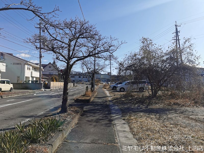 【商談中】　上田市常田3丁目　土地 現地写真