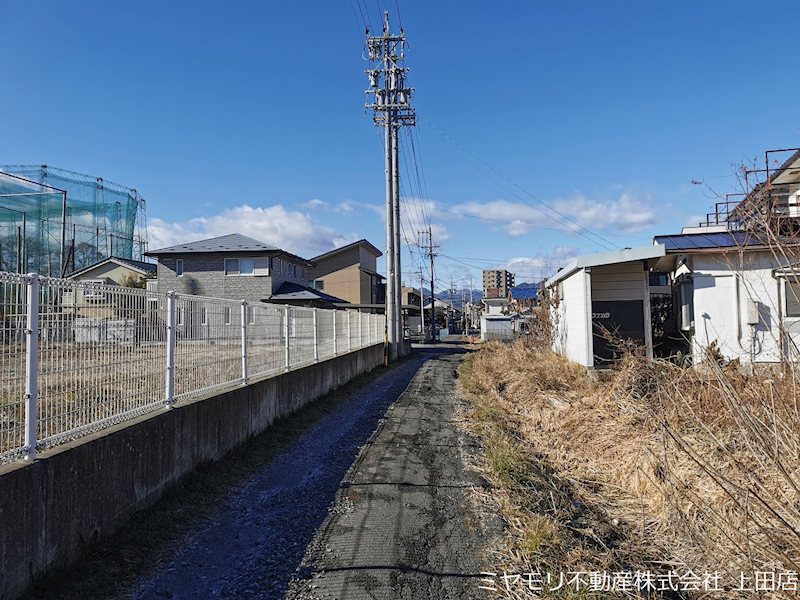 【商談中】　上田市常田3丁目　土地 現地写真