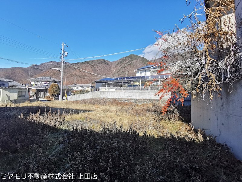 上田市緑が丘3丁目　土地 現地写真