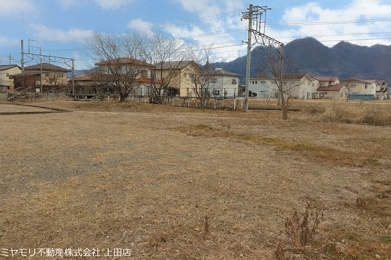 【契約済】上田市中野　土地 現地写真