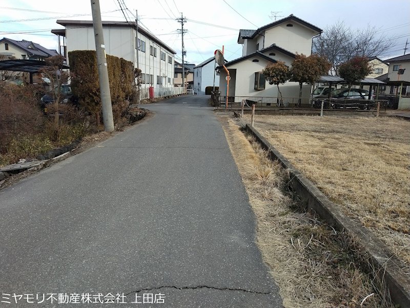【契約済】上田市中野　土地 現地写真