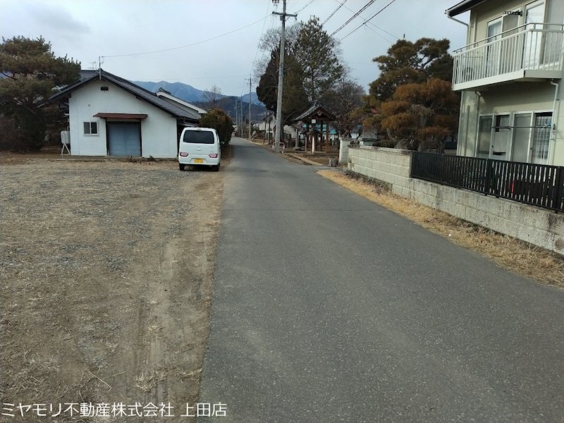 【契約済】上田市中野　土地 現地写真