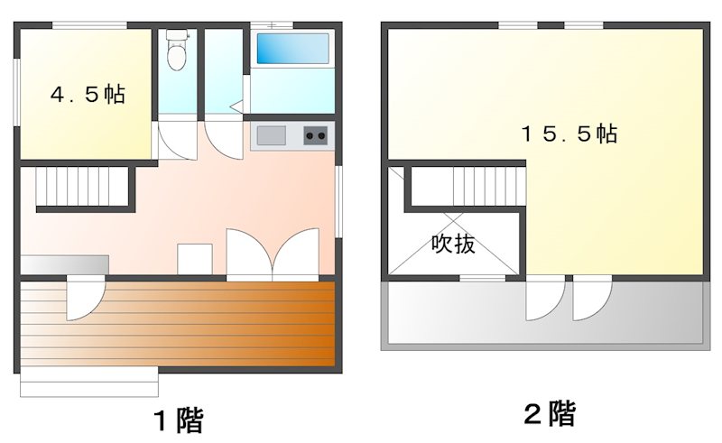 御代田町草越　中古戸建 間取図・土地図