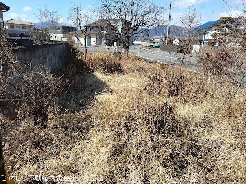 【契約済】上田市上田原　土地　 現地写真