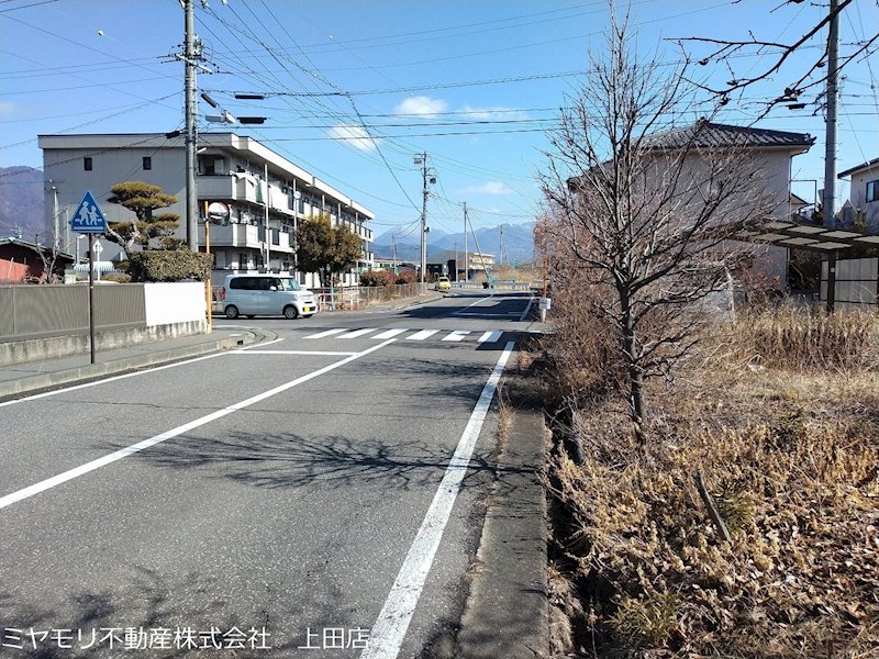 【契約済】上田市上田原　土地　 現地写真