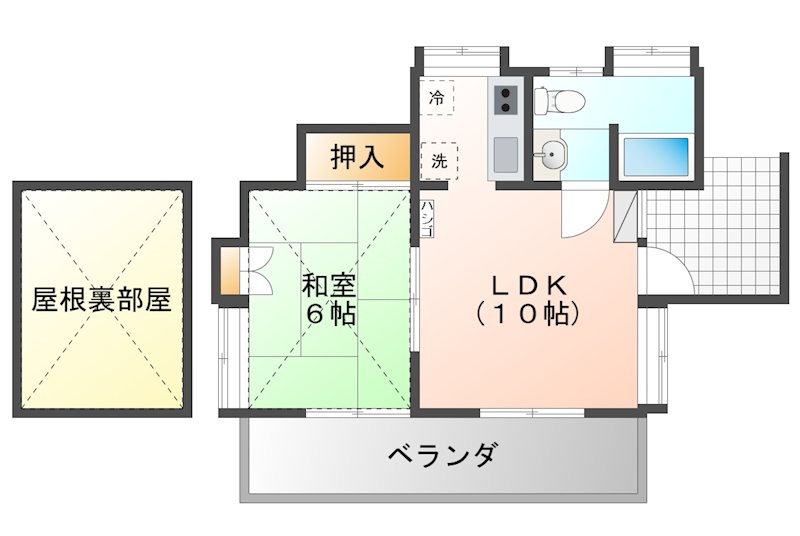 小諸市大久保　中古戸建 間取図・土地図
