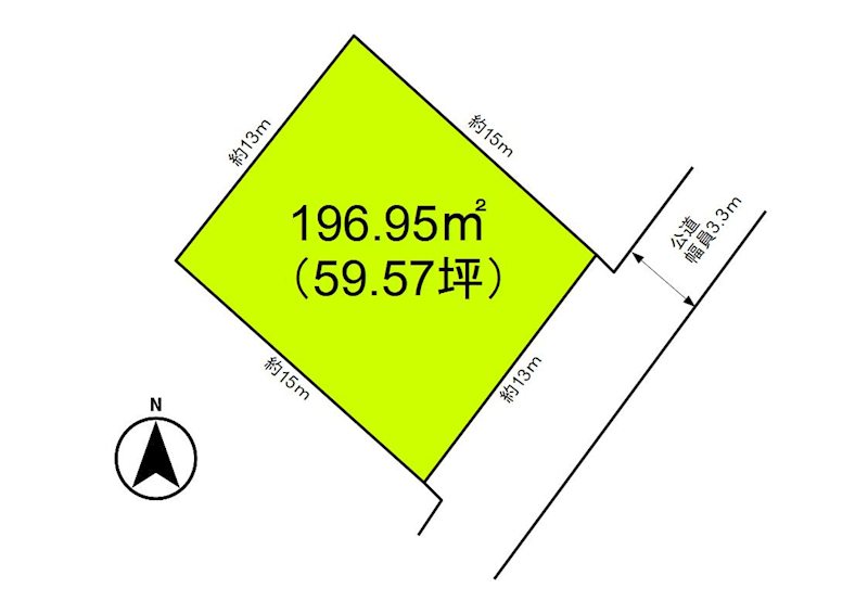 小諸市乙女　土地 間取図・土地図