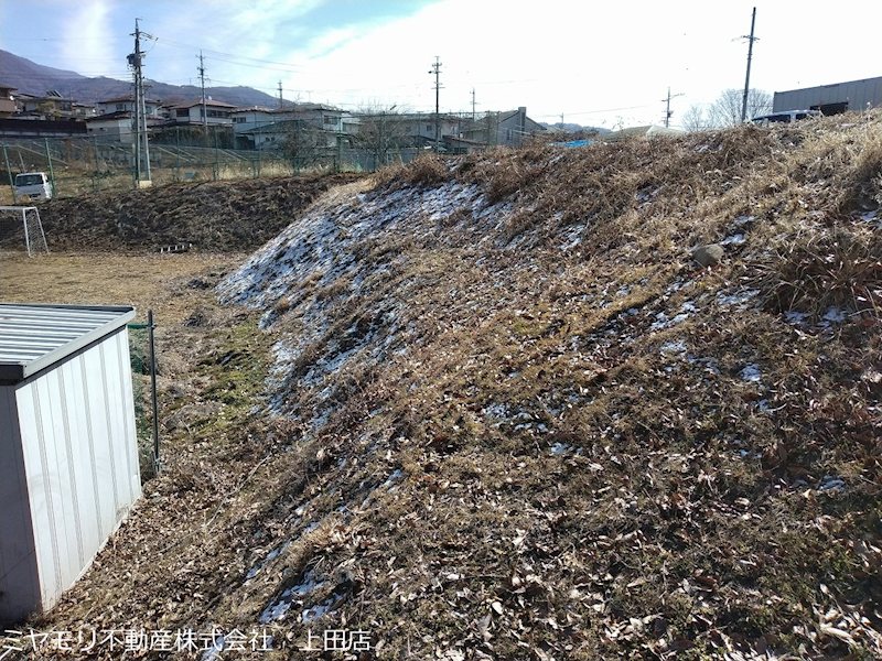 上田市上野　土地 現地写真