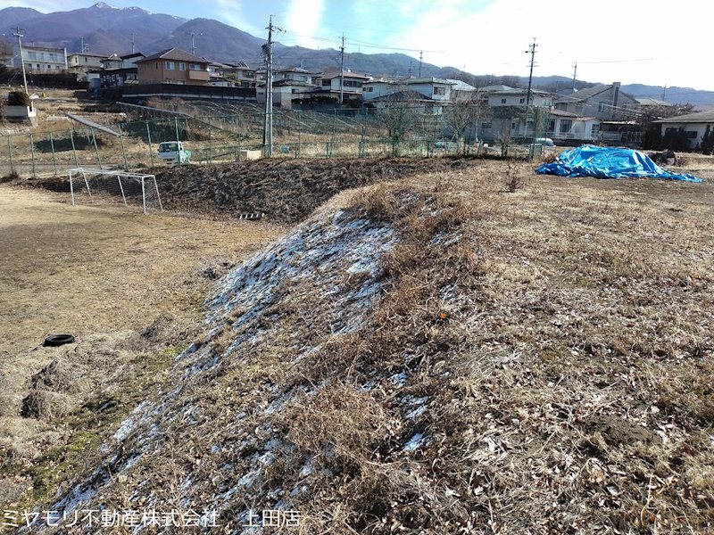 上田市上野　土地 現地写真