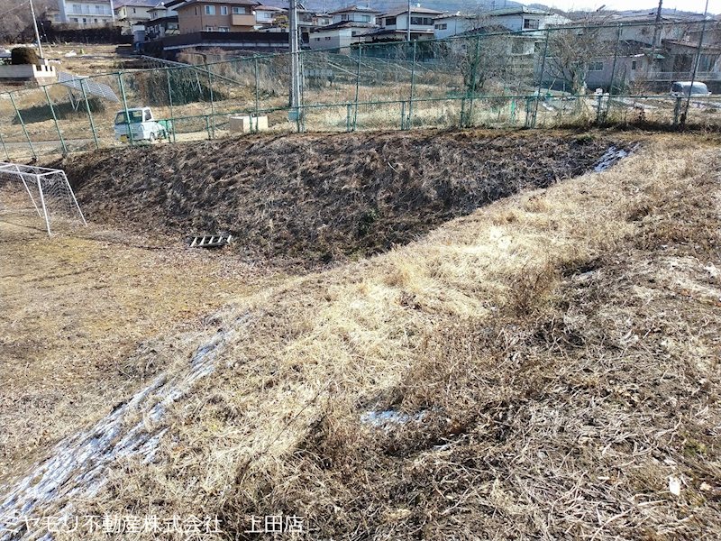 上田市上野　土地 現地写真