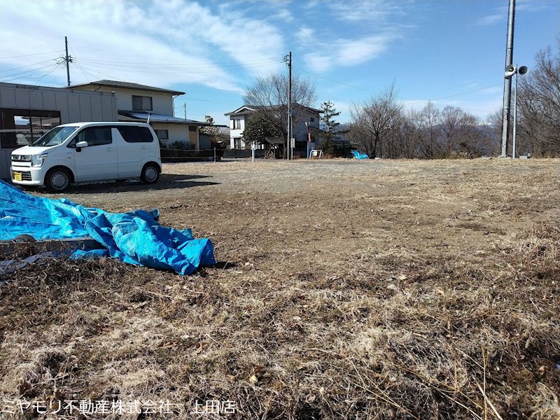 上田市上野　土地 現地写真