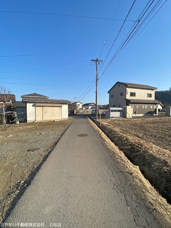 上田市下塩尻　土地 現地写真