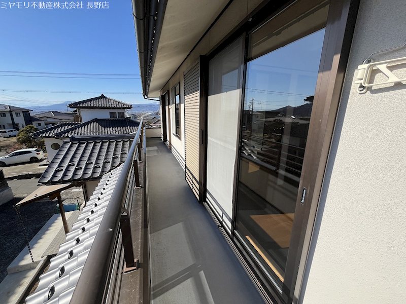 長野県須坂市望岳台 現地写真（バルコニー）