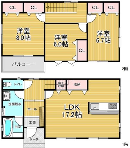 長野県千曲市寂蒔529-13 間取図・土地図